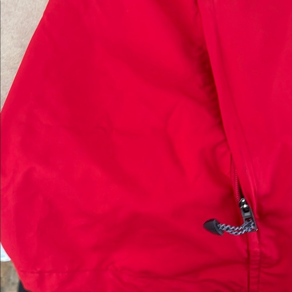Nike swoosh Golf Red Jacket relaxed zip windbreaker - Picture 4 of 11